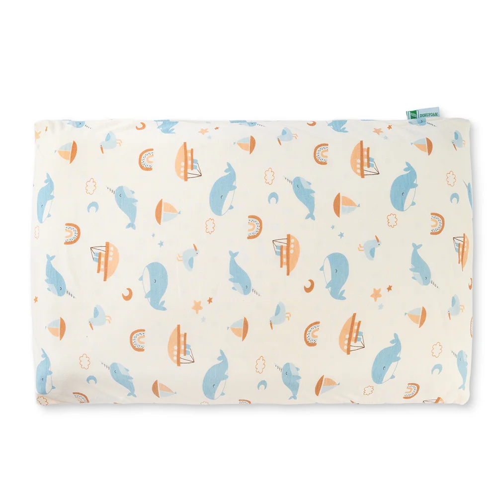 Gối cao su thiên nhiên Oval Baby Nửa