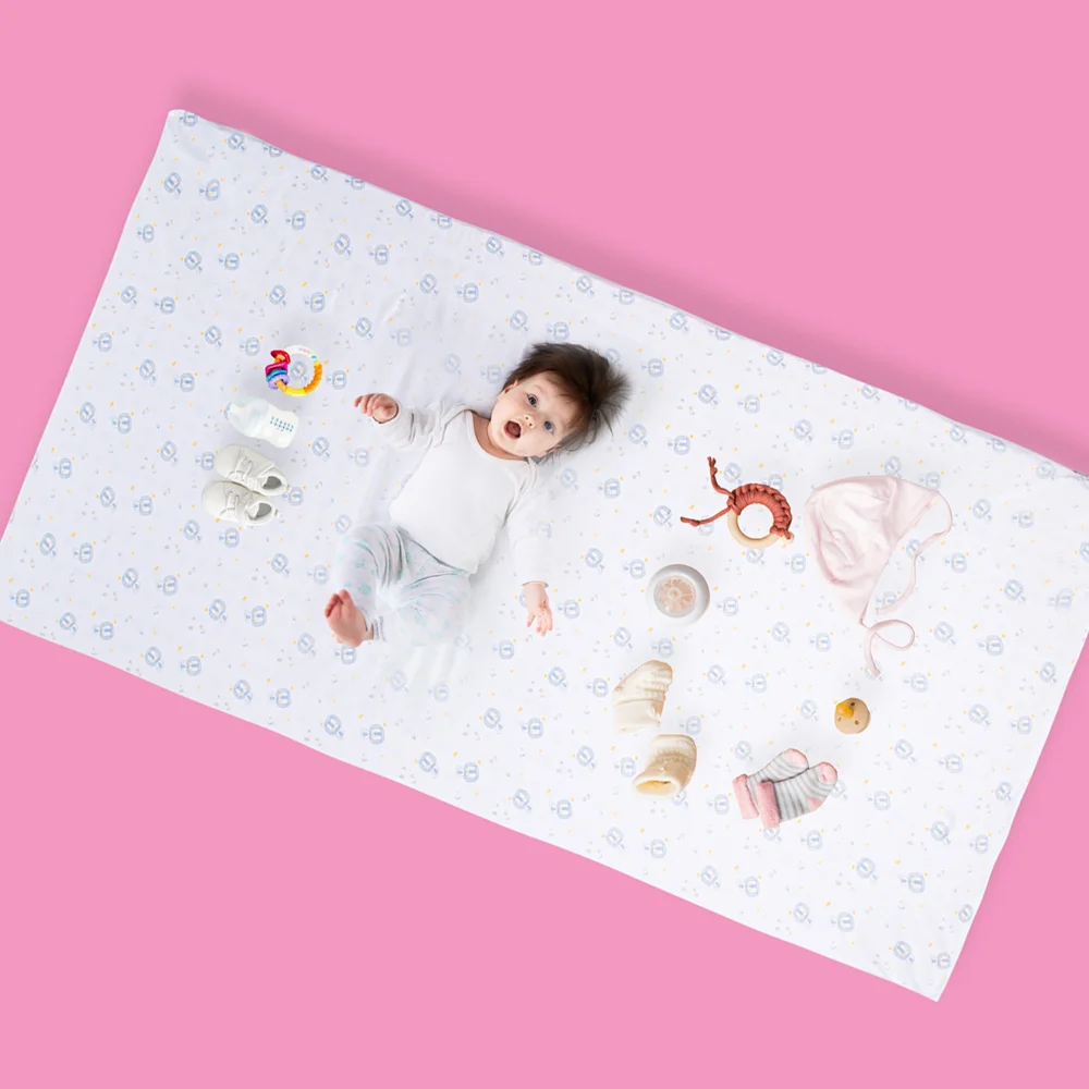 Nệm cao su thiên nhiên (Dorufoam) - Giao hoạ tiết ngẫu nhiên