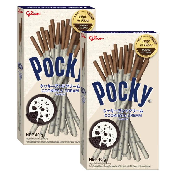 Combo 2 Bánh que Pocky Cookies & Cream