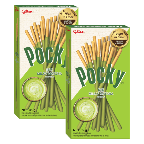 Combo 2 Bánh que Pocky vị trà xanh Matcha