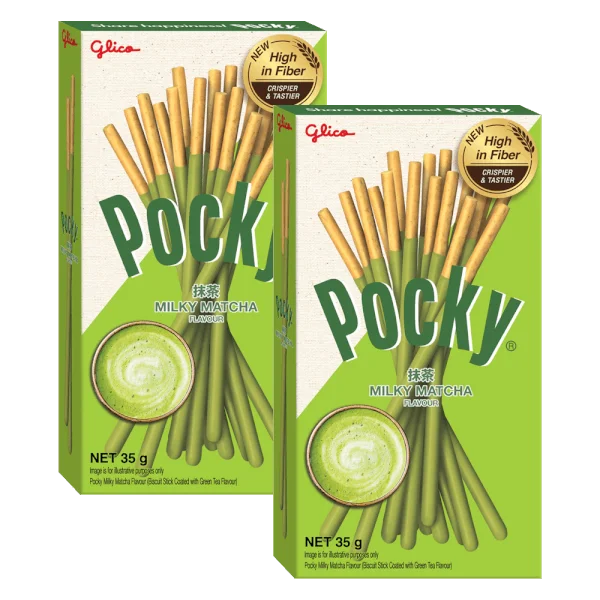 Combo 2 Bánh que Pocky vị trà xanh Matcha