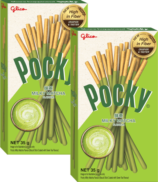 Combo 2 Bánh que Pocky vị trà xanh Matcha
