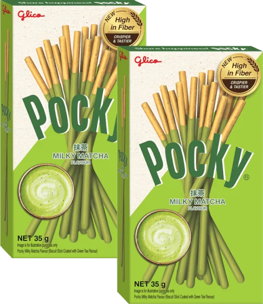 Combo 2 Bánh que Pocky vị trà xanh Matcha