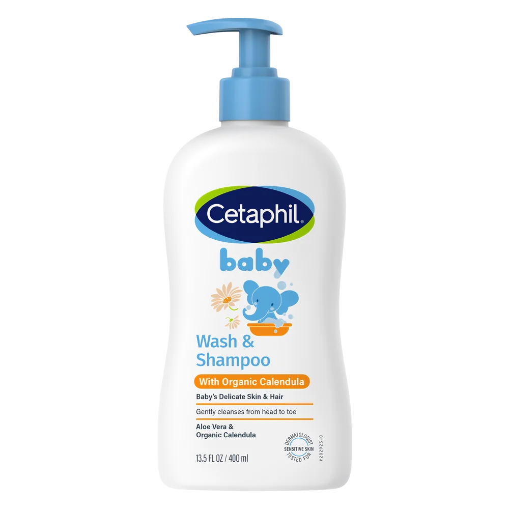 Sữa tắm gội trẻ em tinh chất hoa cúc Cetaphil 400ml