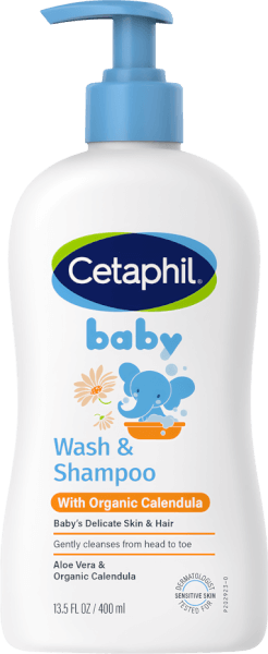 Sữa tắm gội trẻ em tinh chất hoa cúc Cetaphil 400ml