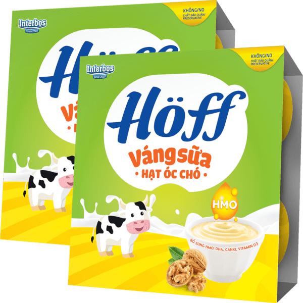 Combo 2 Váng sữa hạt Óc chó Hoff