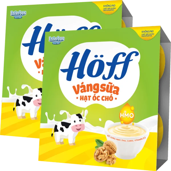 Combo 2 Váng sữa hạt Óc chó Hoff