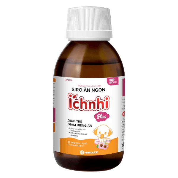 Siro Ăn ngon ích nhi Plus (Lọ 100ml)
