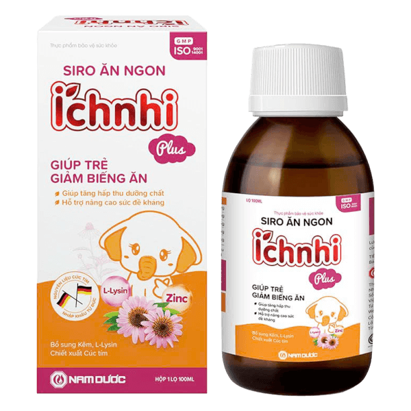 Siro Ăn ngon &iacute;ch nhi Plus (Lọ 100ml)
