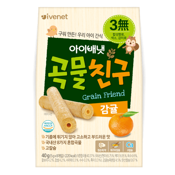 THỰC PHẨM BỔ SUNG BÁNH XỐP IVENET VỊ QUÝT