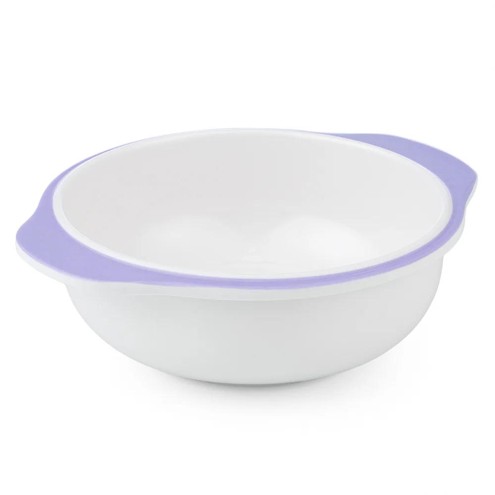 Combo 2 Bát ăn dặm melamine cao cấp Moreware (W6082, tay cầm, mèo con)