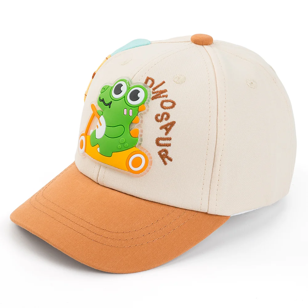 Nón bé trai lớn 3-6Y lưỡi trai Animo A2510_MN025 (50cm, Màu be)