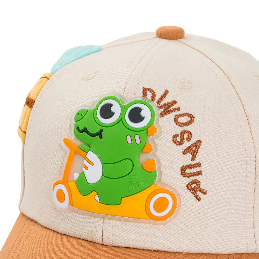 Nón bé trai lớn 3-6Y lưỡi trai Animo A2510_MN025 (50cm, Màu be)