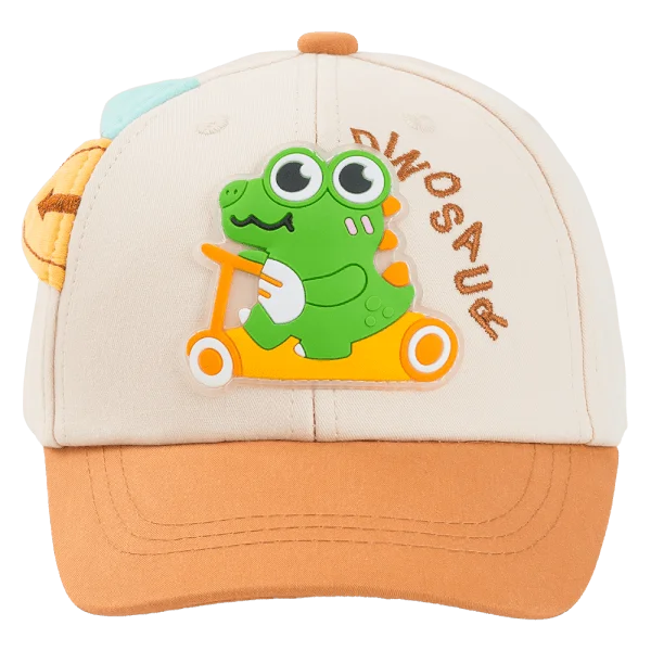 Nón bé trai lớn 3-6Y lưỡi trai Animo A2510_MN025 (50cm, Màu be)