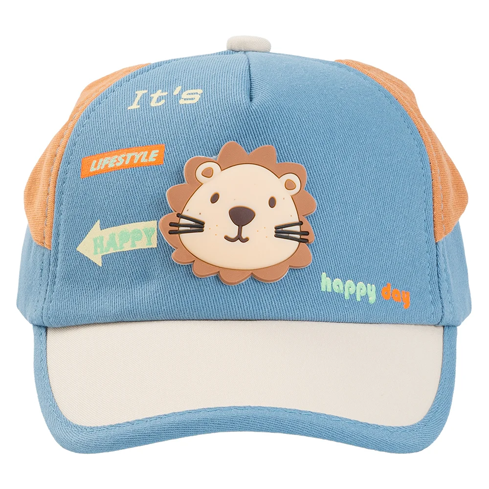 Nón bé trai lớn 3-6Y lưỡi trai Animo A2510_MN024 (50cm, Xanh)