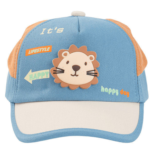 Nón bé trai lớn 3-6Y lưỡi trai Animo A2510_MN024 (50cm, Xanh)