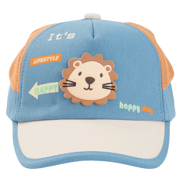 Nón bé trai lớn 3-6Y lưỡi trai Animo A2510_MN024 (50cm, Xanh)