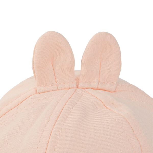 Nón em bé gái 0-12M vành tròn Animo A2510_MN036 (46cm, Hồng nhạt)