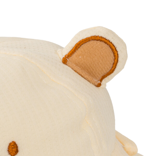 Nón em bé gái 0-12M vành tròn Animo A2510_MN035 (44cm, Vàng nhạt)