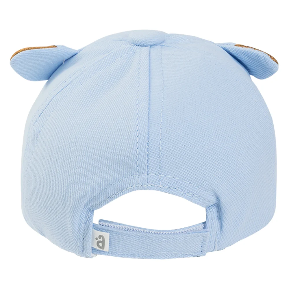 Nón lưỡi trai khăn voan bé trai 0-12M Animo A2510_MN030 (44cm, Xanh)