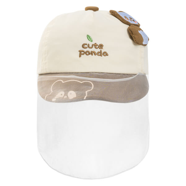 Nón lưỡi trai khăn voan bé trai 0-12M Animo A2510_MN029 (46cm, Kem-Xanh rêu)