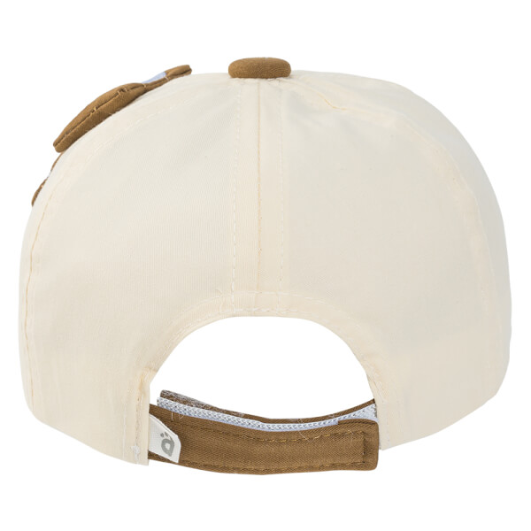 Nón lưỡi trai khăn voan bé trai 0-12M Animo A2510_MN029 (46cm, Kem-Xanh rêu)