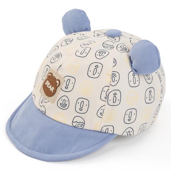 Nón em bé trai 0-12M lưỡi trai Animo A2510_MN034 (46cm, Xanh)
