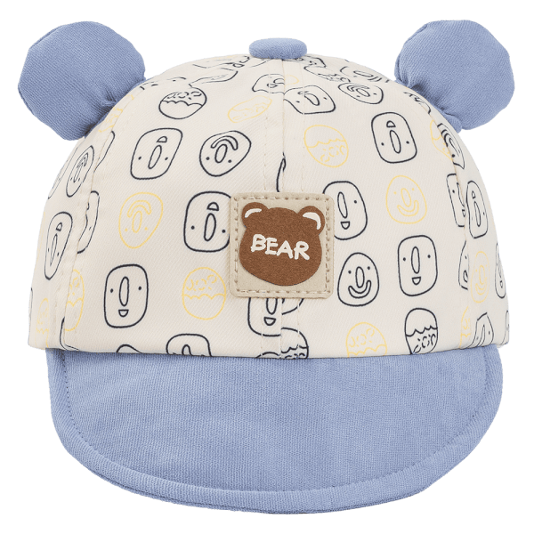 Nón em bé trai 0-12M lưỡi trai Animo A2510_MN034 (46cm, Xanh)