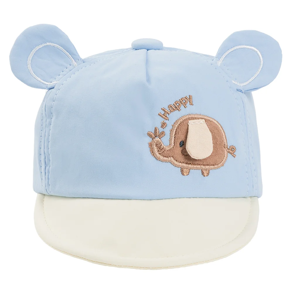 Nón em bé trai 0-12M lưỡi trai Animo A2510_MN033 (44cm, Xanh)