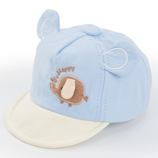 Nón em bé trai 0-12M lưỡi trai Animo A2510_MN033 (44cm, Xanh)