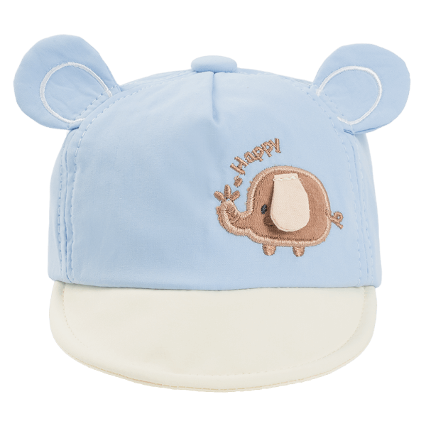 Nón em bé trai 0-12M lưỡi trai Animo A2510_MN033 (44cm, Xanh)