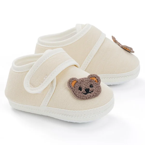 Giày vải sơ sinh TT Animo A2511_MN010 (9-11, Kem)