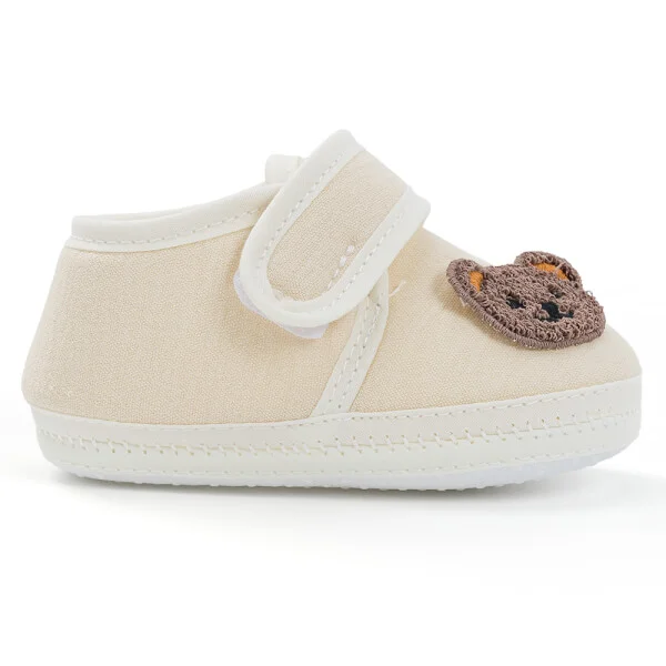 Giày vải sơ sinh TT Animo A2511_MN010 (9-11, Kem)