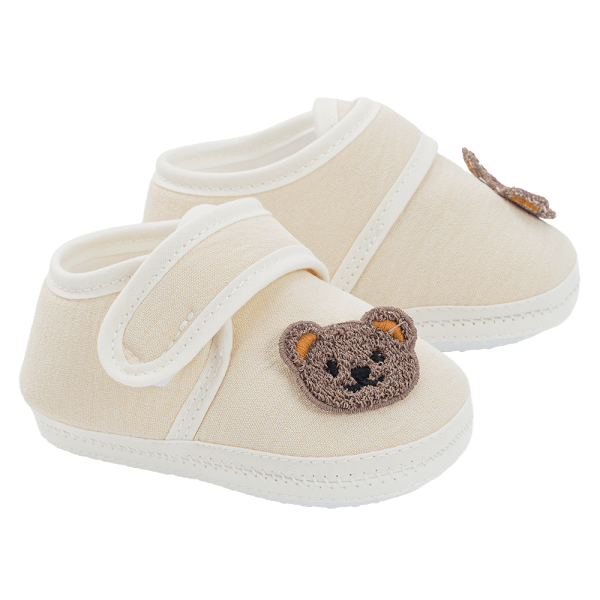 Giày vải sơ sinh TT Animo A2511_MN010 (9-11, Kem)