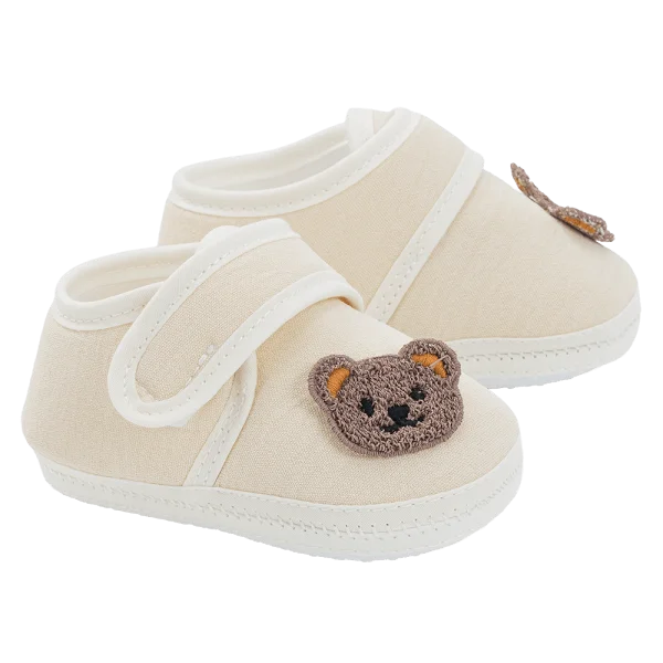 Giày vải sơ sinh TT Animo A2511_MN010 (9-11, Kem)