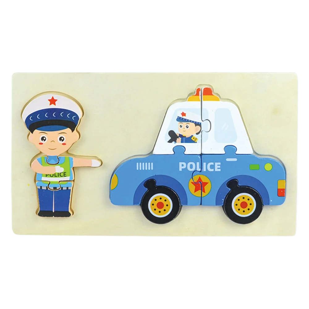 Bộ ghép hình gỗ 2in1 nghề nghiệp và xe RFD689293 C508