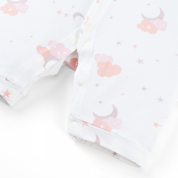 Set 2 Bodysuit kháng khuẩn Modal đùi Animo BMC0925010 (0-12M,Dâu-trắng,TT06)