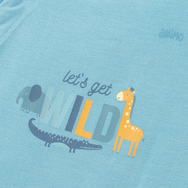 Set 2 Bodysuit kháng khuẩn Modal tam giác Animo BMC0925006 (0-9M,Dương-trắng,DD06)