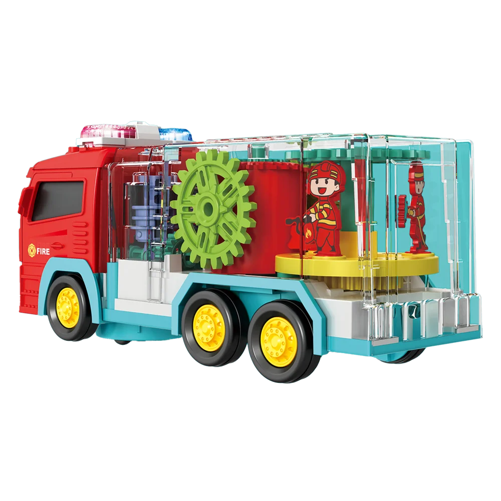 Xe cứu hỏa bánh răng kỳ diệu có âm thanh đèn CY709447 C508