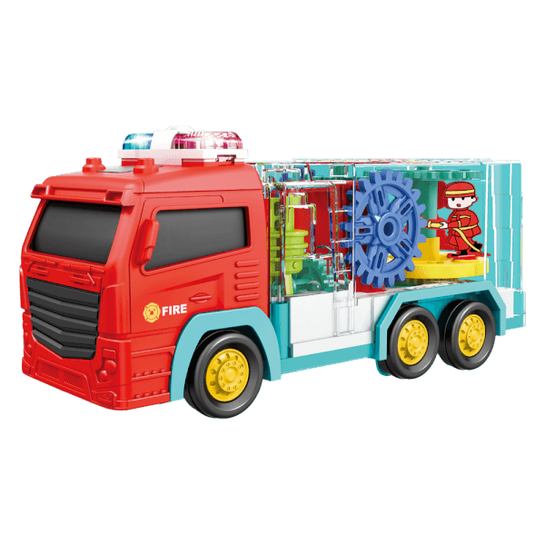 Xe cứu hỏa bánh răng kỳ diệu có âm thanh đèn CY709447 C508