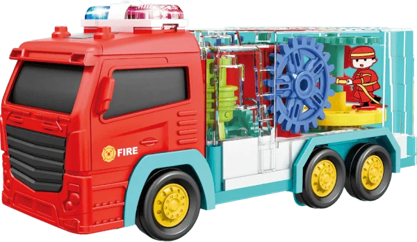 Xe cứu hỏa bánh răng kỳ diệu có âm thanh đèn CY709447 C508