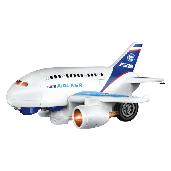 Đồ chơi máy bay hành khách biến hình robot có âm thanh, đèn CY708972 C508