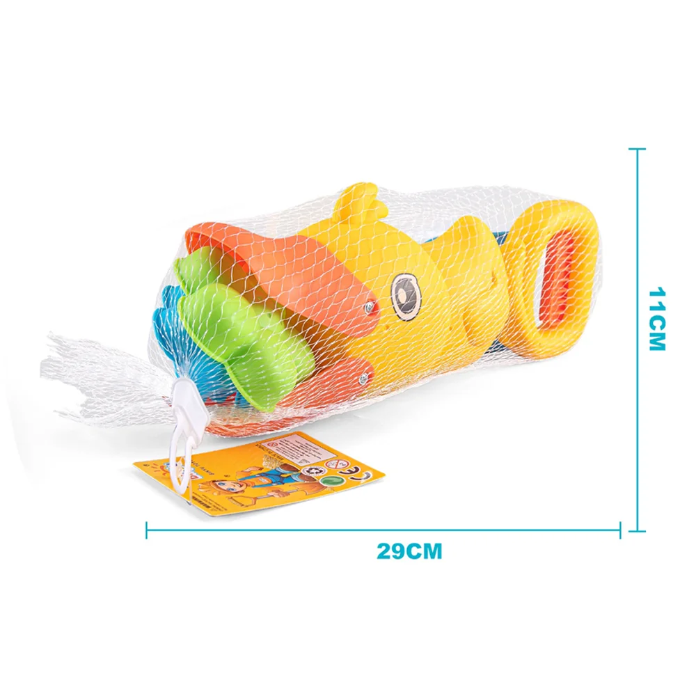 Đồ chơi vịt vàng đi biển xúc cát 4pcs CY701061 C508