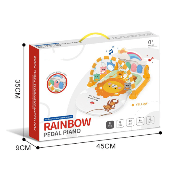 Thảm vải chơi sư tử kèm bàn đạp piano và phụ kiện CY699966 C508