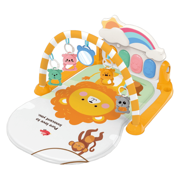 Thảm vải chơi sư tử kèm bàn đạp piano và phụ kiện CY699966 C508