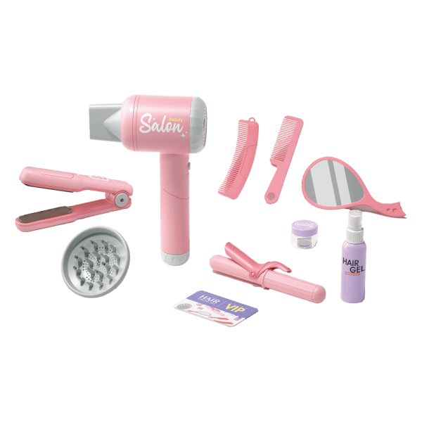 Bộ đồ chơi dụng cụ làm tóc cho bé có âm thanh, đèn CY546988 C508