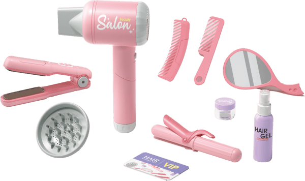 Bộ đồ chơi dụng cụ làm tóc cho bé có âm thanh, đèn CY546988 C508