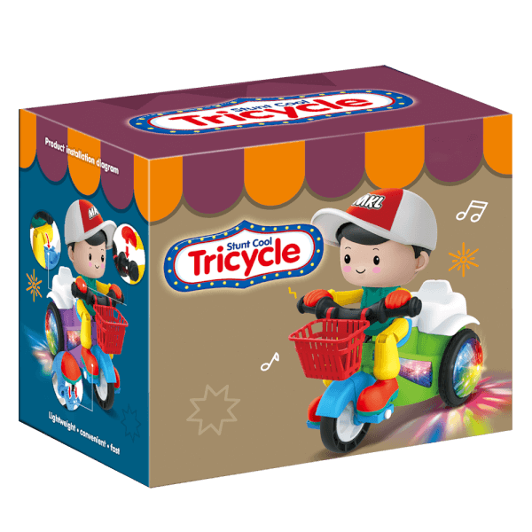 Đồ chơi em bé chạy xe có nhạc, đèn siêu ngầu CY654299 C508