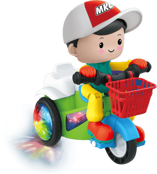 Đồ chơi em bé chạy xe có nhạc, đèn siêu ngầu CY654299 C508