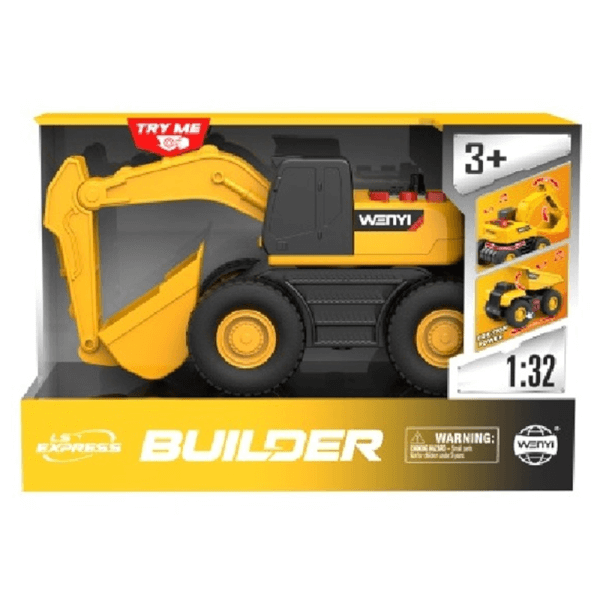 Xe xúc công trình có âm thanh và đèn YN641802 C508